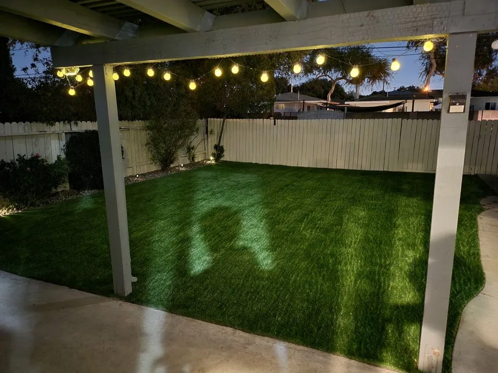 Top-rated lawn mowing service with custom design in Irvine, CA by Ruff n Tuff Turf