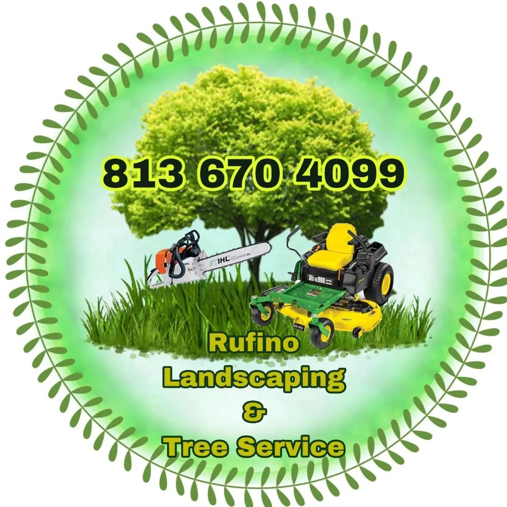 Top-rated lawn mowing service with custom design in Gibsonton, FL by Rufino Lawn Care & Tree Service