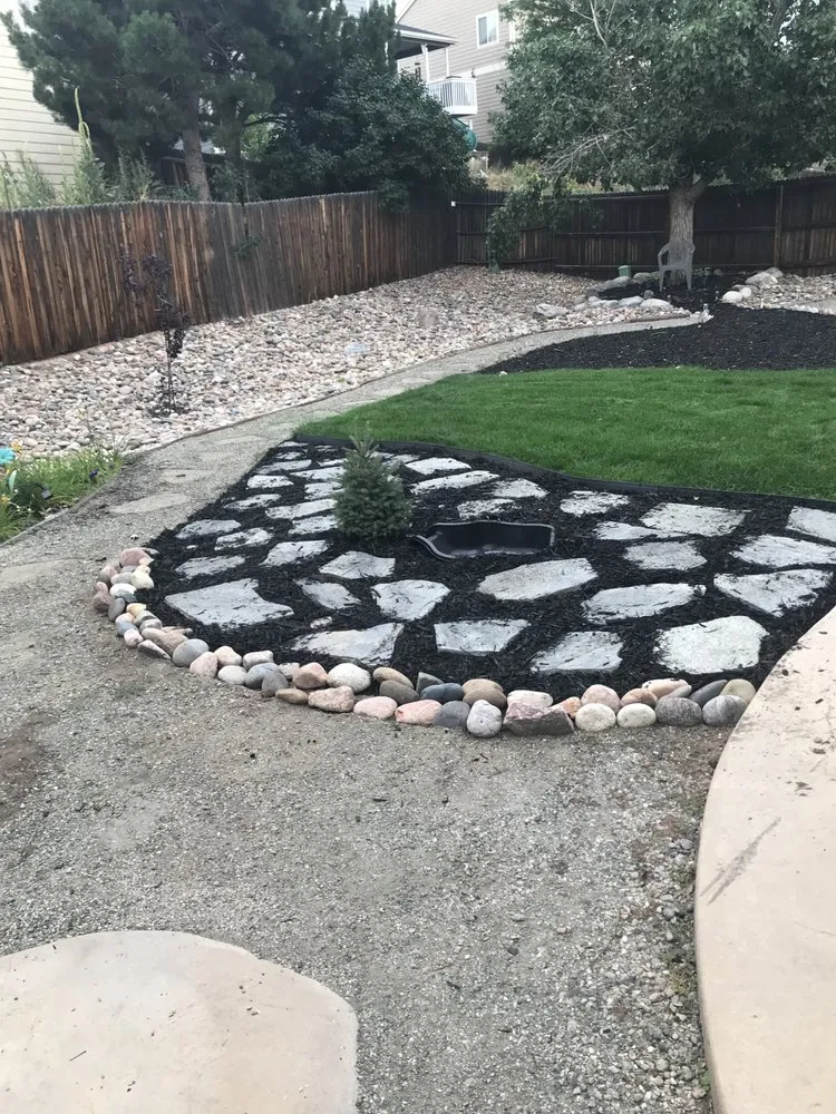 Professional yard cleanup service in Colorado Springs, CO by Rugged Cross Landscaping