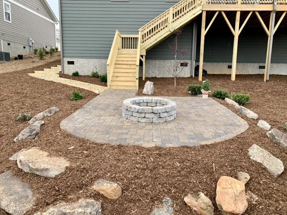 Affordable yard maintenance in Asheville, NC by Rugged Rock Landscaping