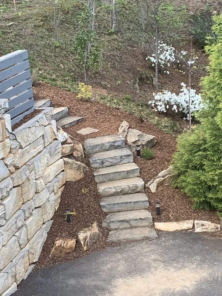Affordable outdoor landscaping experts serving Asheville, NC - Rugged Rock Landscaping