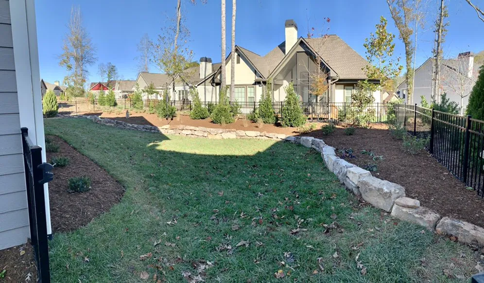 Local outdoor landscaping with custom design across Asheville, NC - Rugged Rock Landscaping