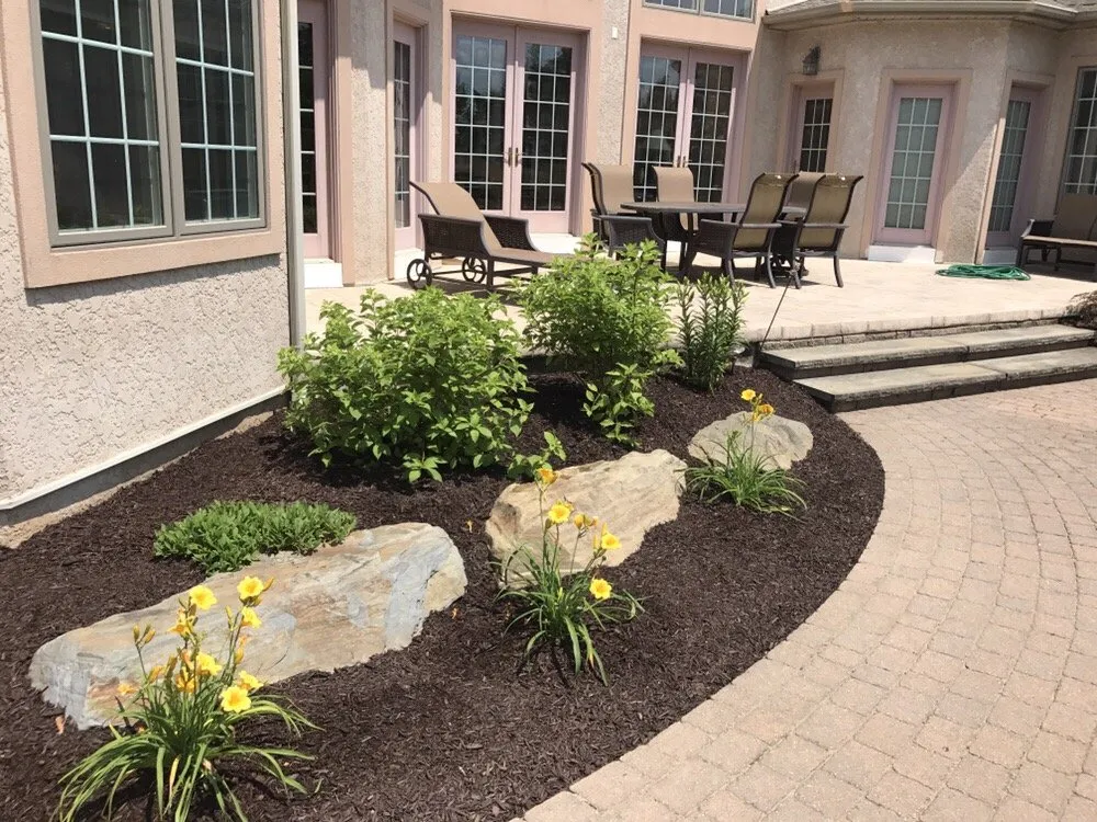 Local outdoor landscaping for year-round maintenance in Bethlehem, PA by Ruggiero Landscaping