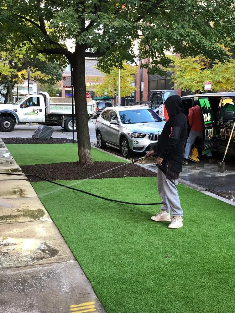 Trusted outdoor landscaping near you across Chicago, IL - Rugzoom Synthetic Grass and Landscaping