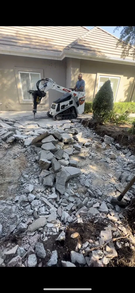 Custom residential landscaping in Fresno, CA by Ruiz Concrete Scapes