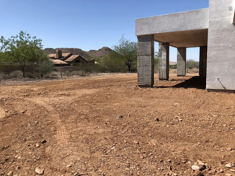 Affordable landscape design in Tolleson, AZ by Ruiz Grading