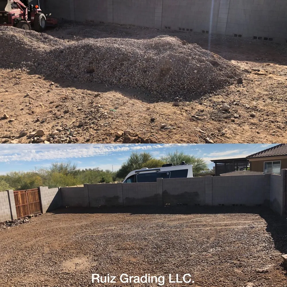 Reliable yard cleanup service experts serving Tolleson, AZ - Ruiz Grading
