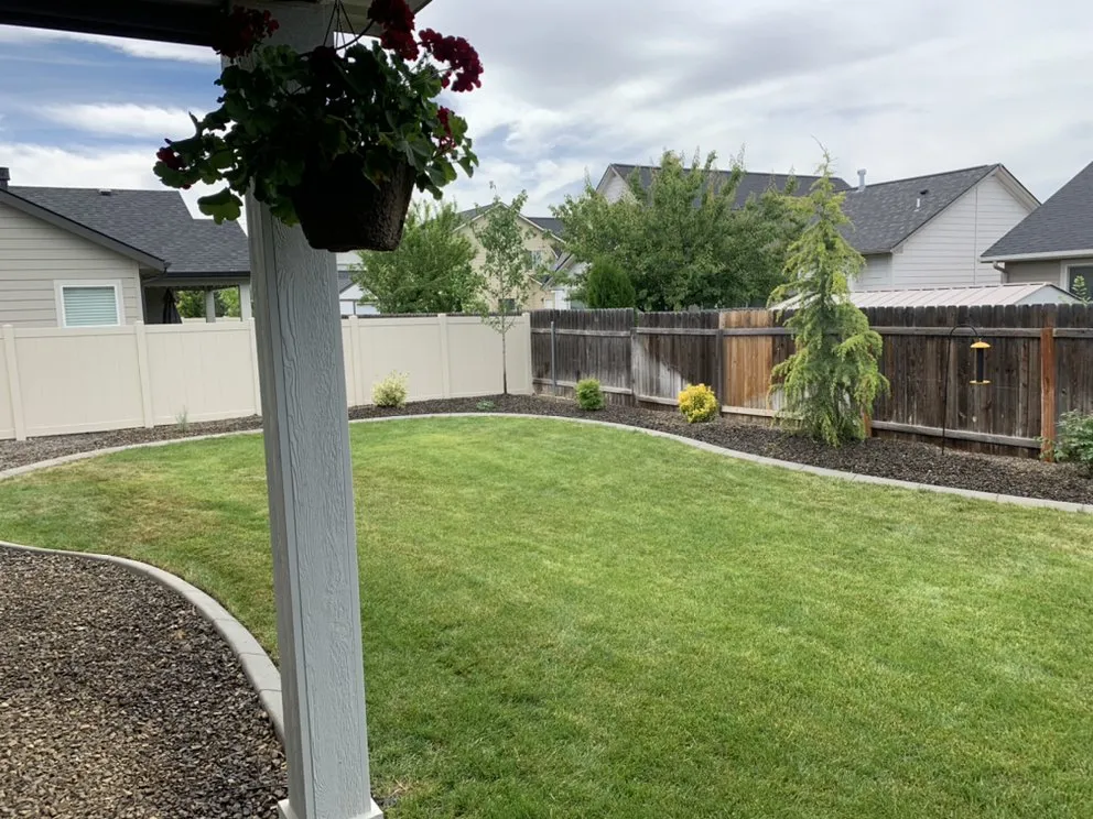 Custom yard cleanup service for outdoor upgrades in Wilder, ID by Ruiz Landscape