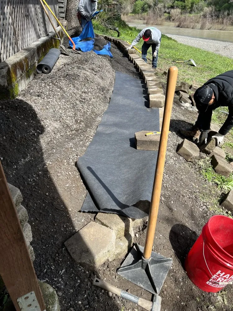 Custom landscape installation for residential properties across Clearlake, CA - Ruiz Landscaping