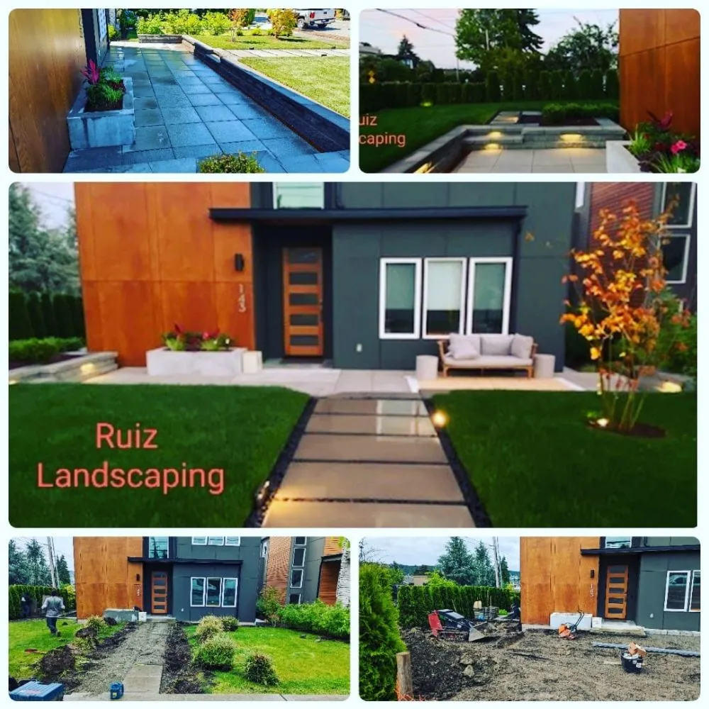 Professional landscape installation in Redmond, WA - Ruiz Landscaping