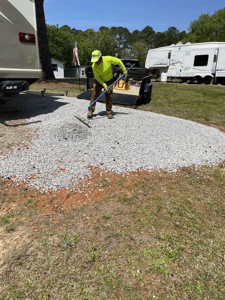 Professional landscaping services with custom design in Raleigh, NC by Ruiz Lawn Care