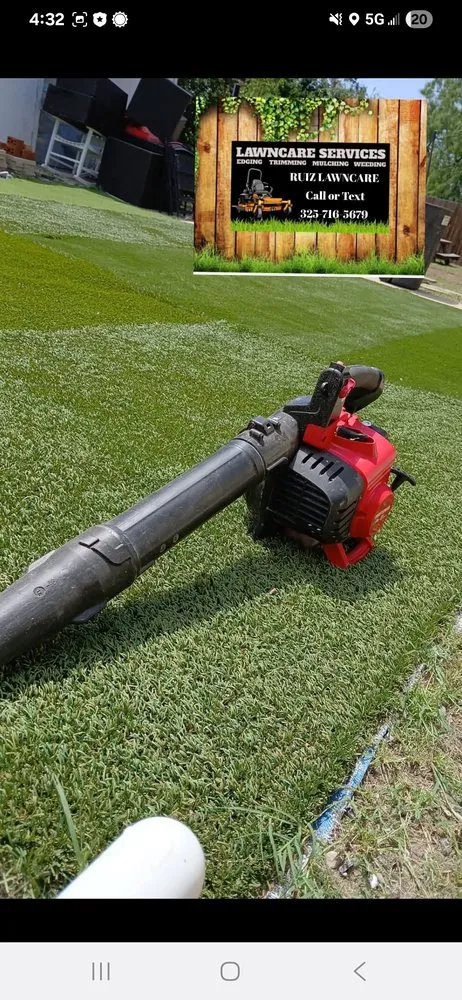 Top-rated landscape design in San Angelo, TX by Ruiz Lawncare