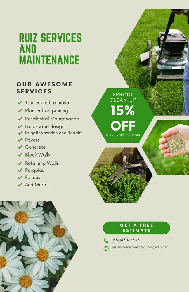 Trusted landscaping services for beautiful yards across Lancaster, CA - Ruiz Services and Maintenance