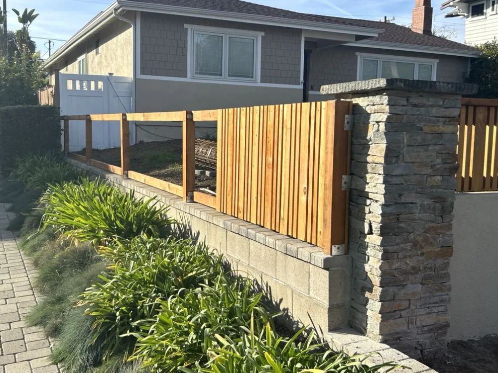 Professional garden landscaping for homes in San Gabriel, CA by Ruiz Tree And Concrete Service