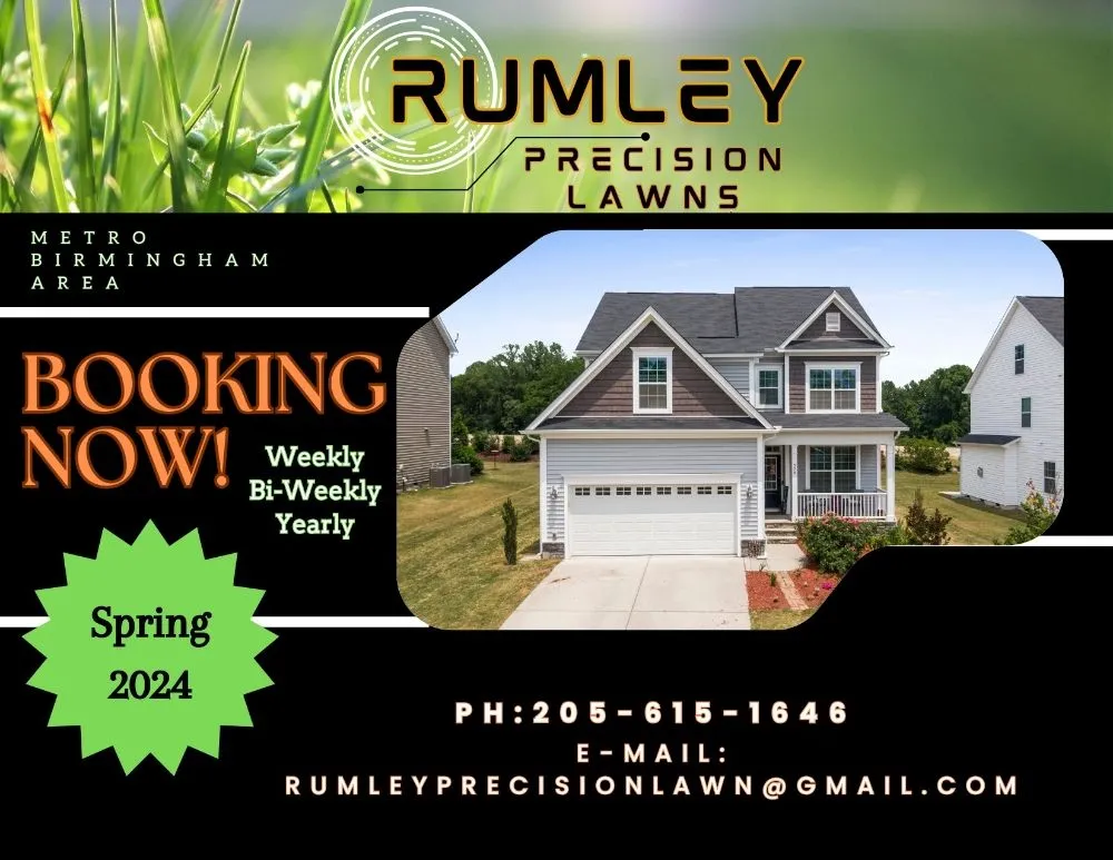Reliable yard cleanup service in Moody, AL by Rumley Precision Lawns