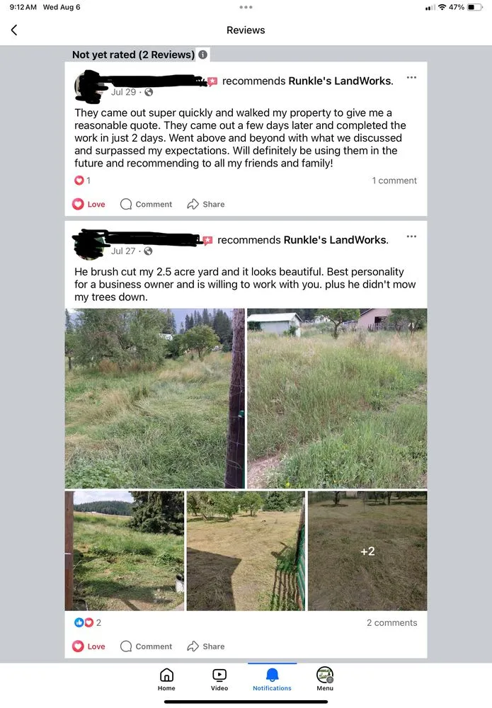 Local residential landscaping near you in Bonners Ferry, ID by Runkle’s LandWorks