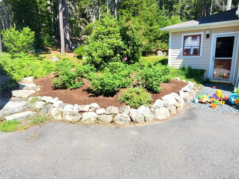Affordable yard cleanup service for beautiful yards in Blue Hill, ME by Runnells Prperty Maintenance