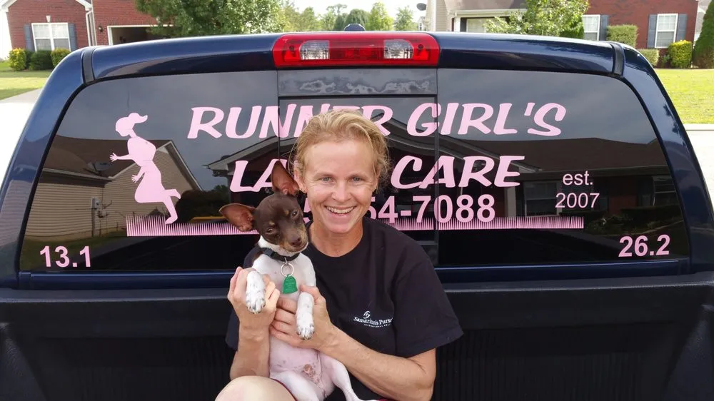 Trusted lawn mowing service with custom design across Spring Hill, TN - Runner Girl's Lawncare