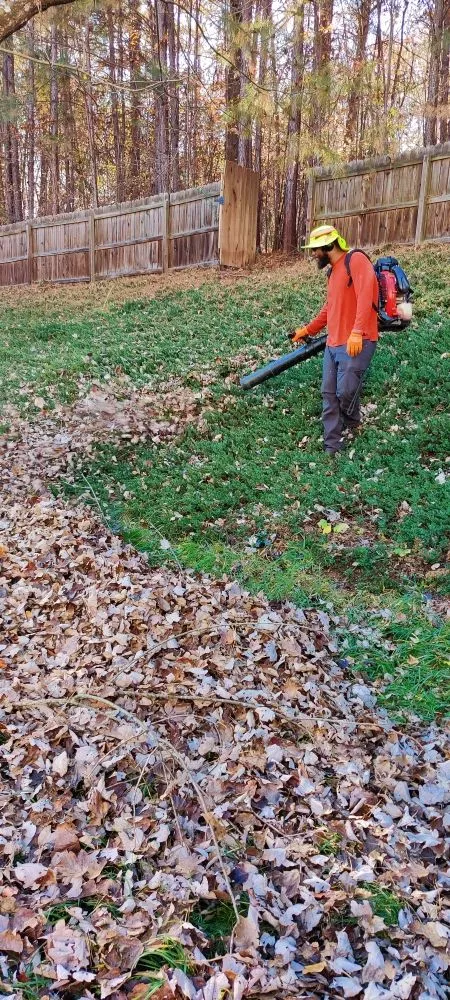 Custom outdoor landscaping in Austell, GA by Running Blades Lawn Care