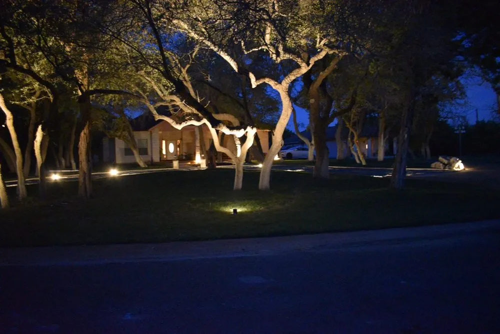 Professional landscape installation in Manor, TX - Running C Construction