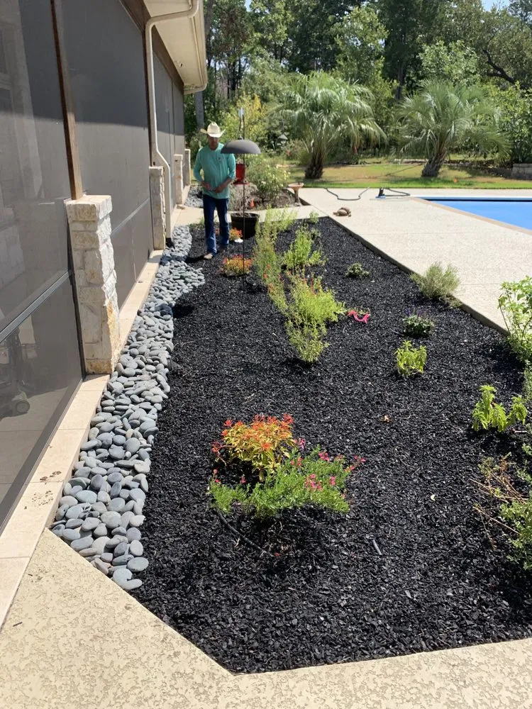 Trusted landscape installation for residential properties in Manor, TX by Running C Construction