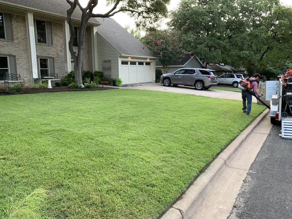 Local landscape design in Manor, TX by Running C Construction