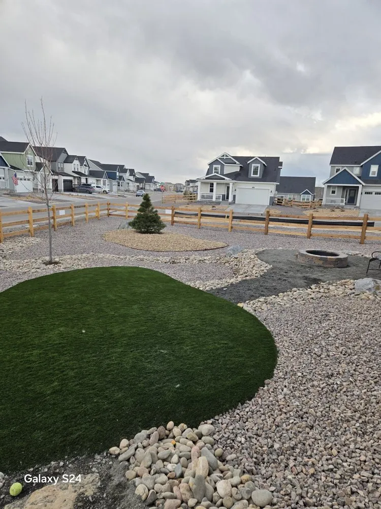 Local landscape installation in Elizabeth, CO - Running Creek Contracting