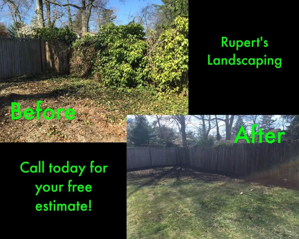 Reliable yard cleanup service near you in Gibbsboro, NJ by Rupert's Landscaping