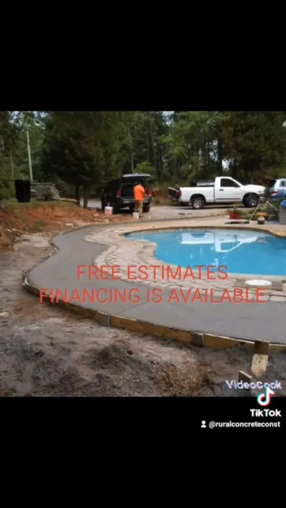 Custom landscape installation experts serving Clanton, AL - Rural Concrete Contractor