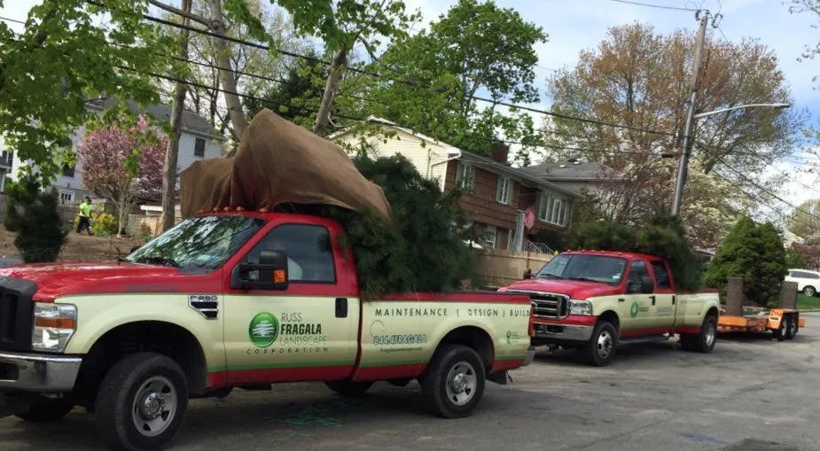 Expert yard cleanup service experts serving Nesconset, NY - Russ Fragala Landscape Corp