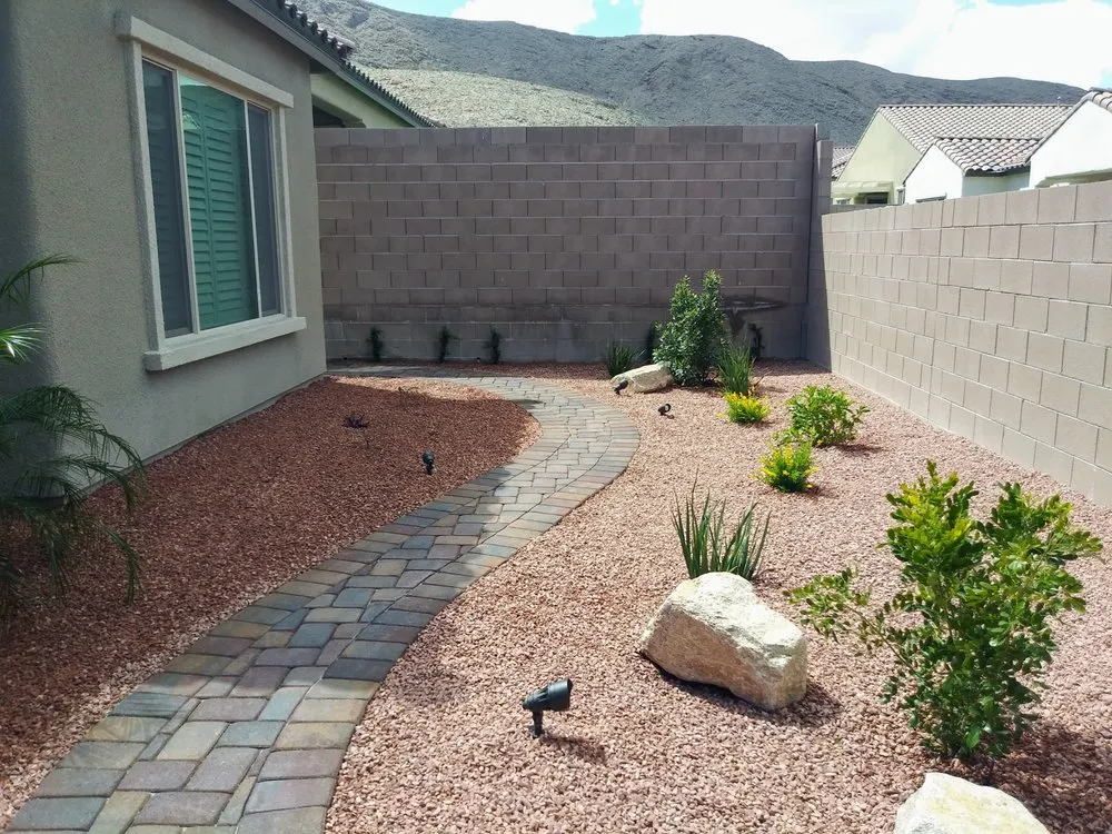 Custom landscape installation near you in Las Vegas, NV by Russ Landscape & Design