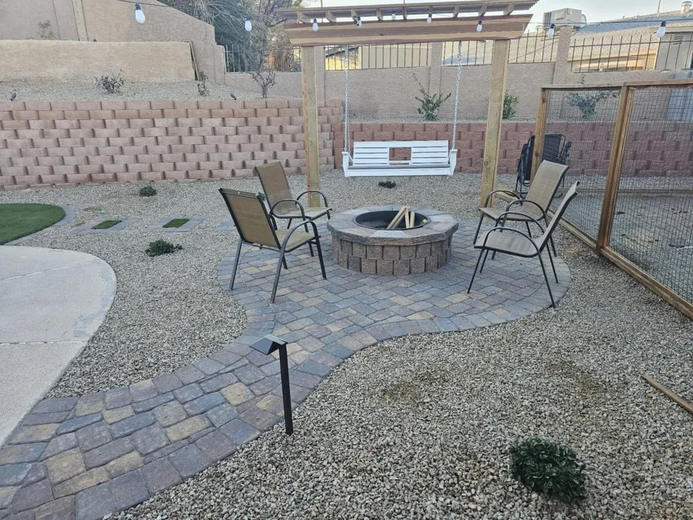 Expert yard maintenance in Las Vegas, NV by Russ Landscape & Design
