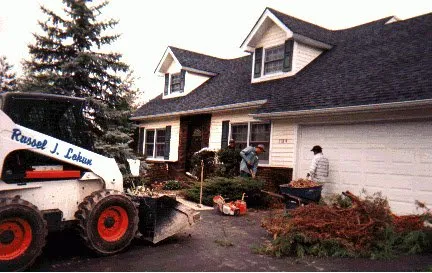 Professional yard cleanup service in Arlington Heights, IL - Russel J. Lokun Landscape Design