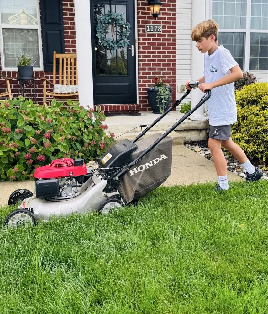 Custom garden landscaping with custom design across Breinigsville, PA - Russell Landscaping