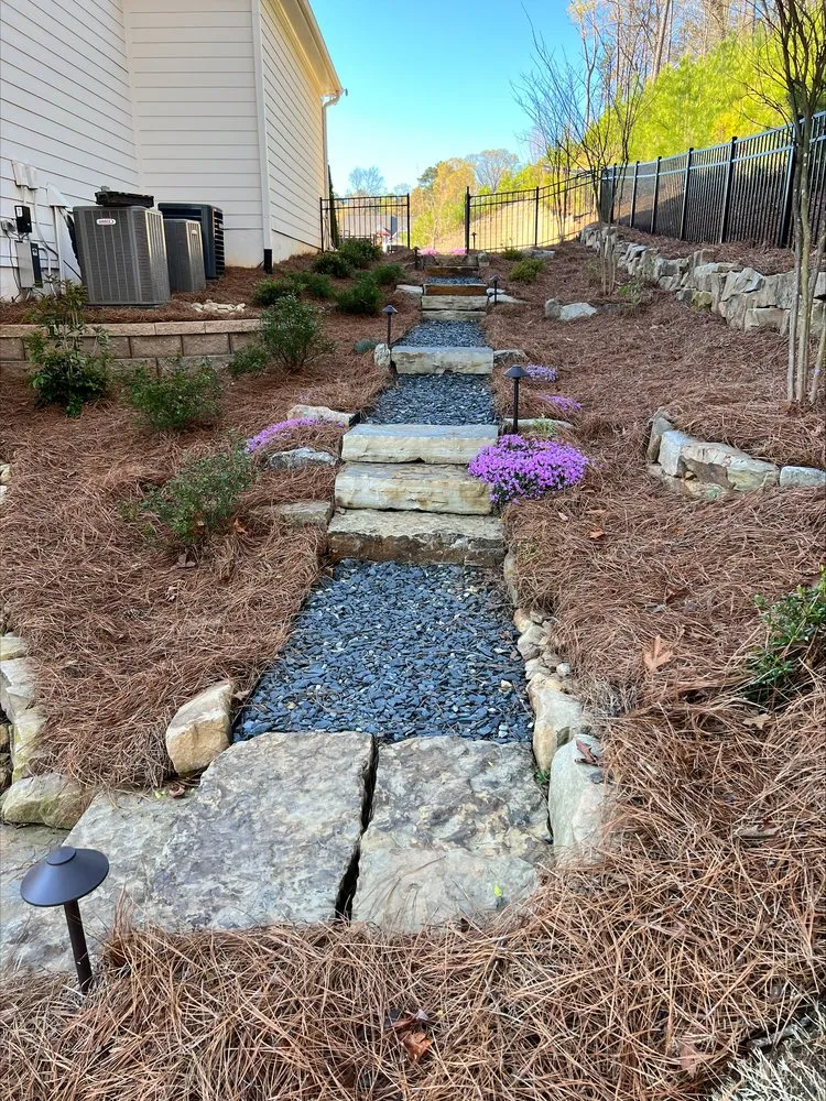 Reliable yard cleanup service for residential properties in Kennesaw, GA by Russo Landscapes