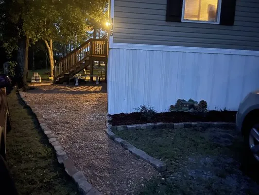 Rustic Salt Lawn Care Logo