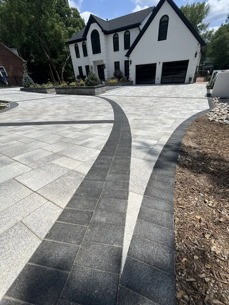 Reliable lawn mowing service for residential properties across Fort Mill, SC - Rustic Stonework