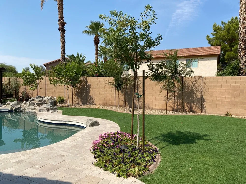 Custom outdoor landscaping near you in Queen Creek, AZ by RustoMod Landscaping