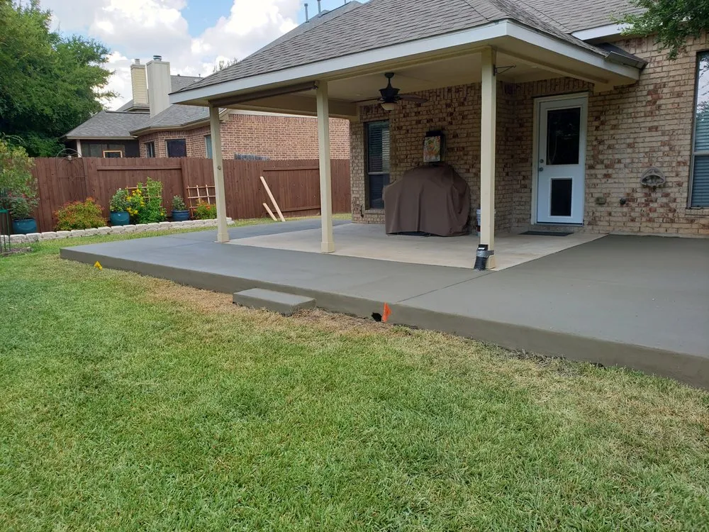 Custom landscaping services in Bertram, TX by Rusty Crain Concrete & Excavation