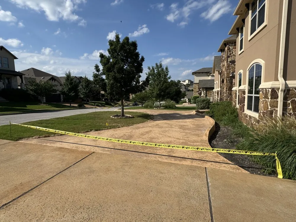 Custom garden landscaping in Bertram, TX - Rusty Crain Concrete & Excavation