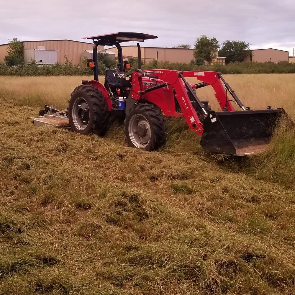 Professional landscape design in Lexington, TX by Rusty Tractor Land Maintenance