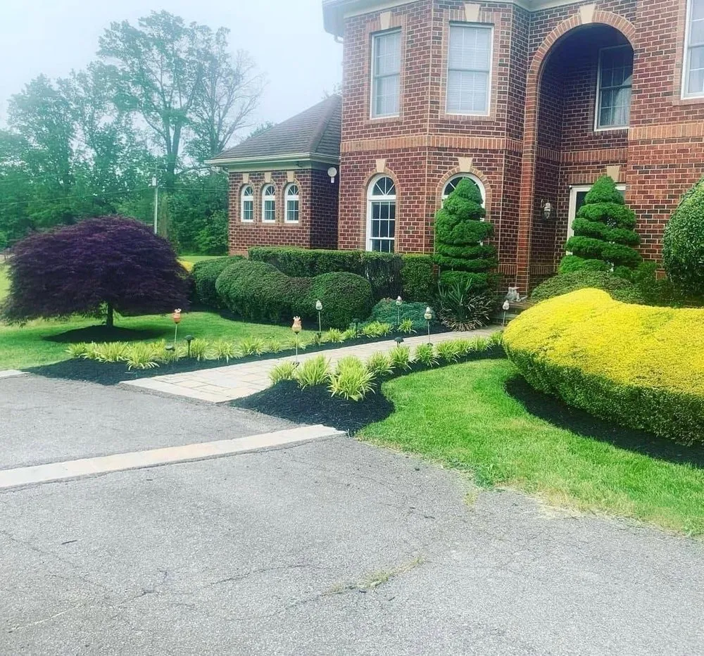 Custom outdoor landscaping in Ampthill, VA by Rva Lawn Care