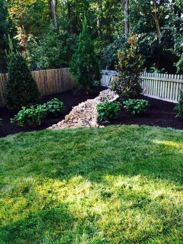 Local landscape installation with custom design in Glen Allen, VA by Rvacleaningandlandscape