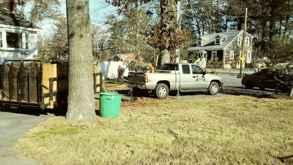 Professional yard cleanup service experts serving Billerica, MA - RVM Landscaping & Snow Removal