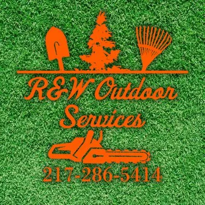R&W Outdoor Services Logo