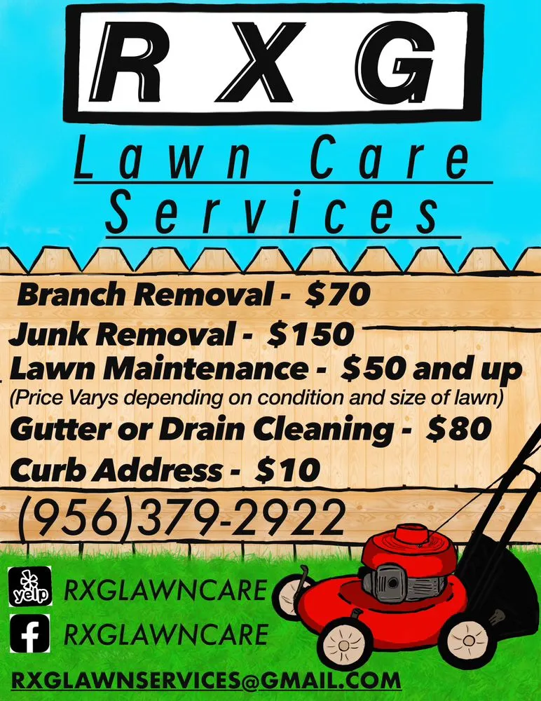 Affordable landscape installation experts serving Mission, TX - RXG Lawncare Services