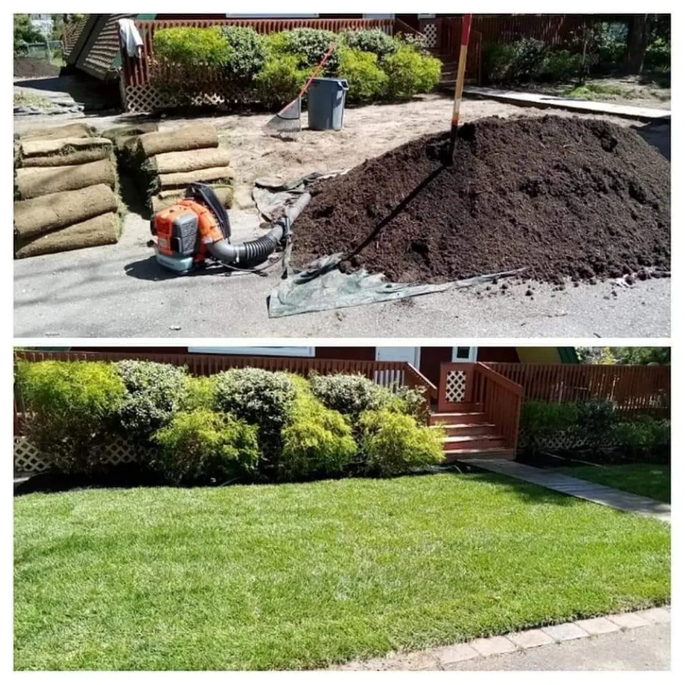 Trusted garden landscaping for residential properties in Egg Harbor City, NJ by Ryan Joseph Services