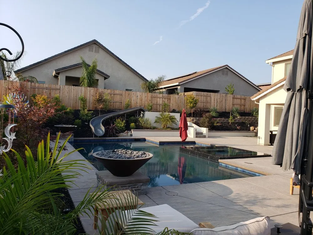 Expert outdoor landscaping with custom design in Sacramento, CA by Ryan Rouse Designs