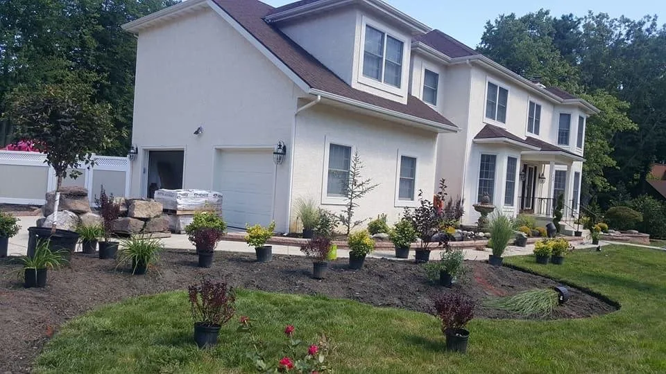 Affordable yard maintenance with custom design in Pennsauken Township, NJ by Ryan's Green Thumb Landscaping