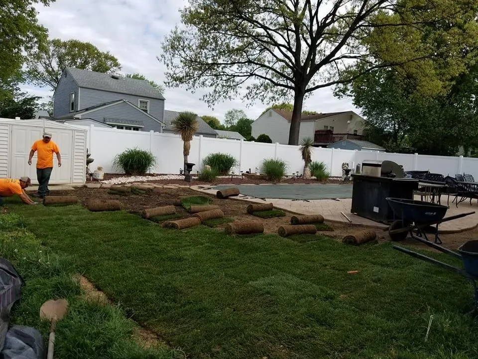 Affordable outdoor landscaping in Pennsauken Township, NJ by Ryan's Green Thumb Landscaping